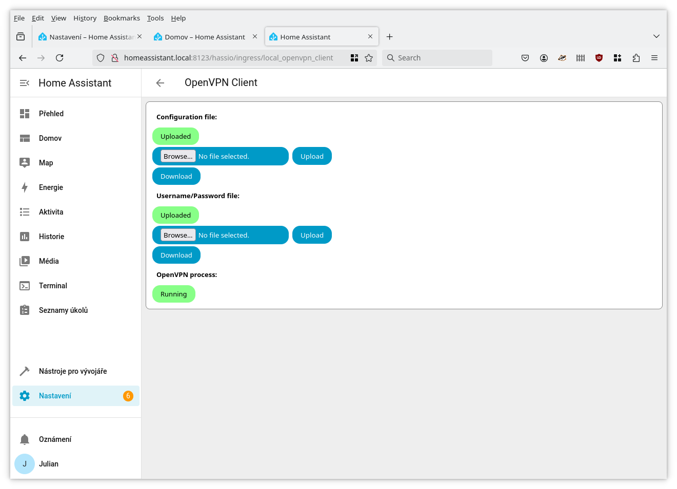 [
2025.12.08 Home Assistant OpenVPN addon details
        ]